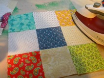 The 9-patch! The quilting world's basic block.